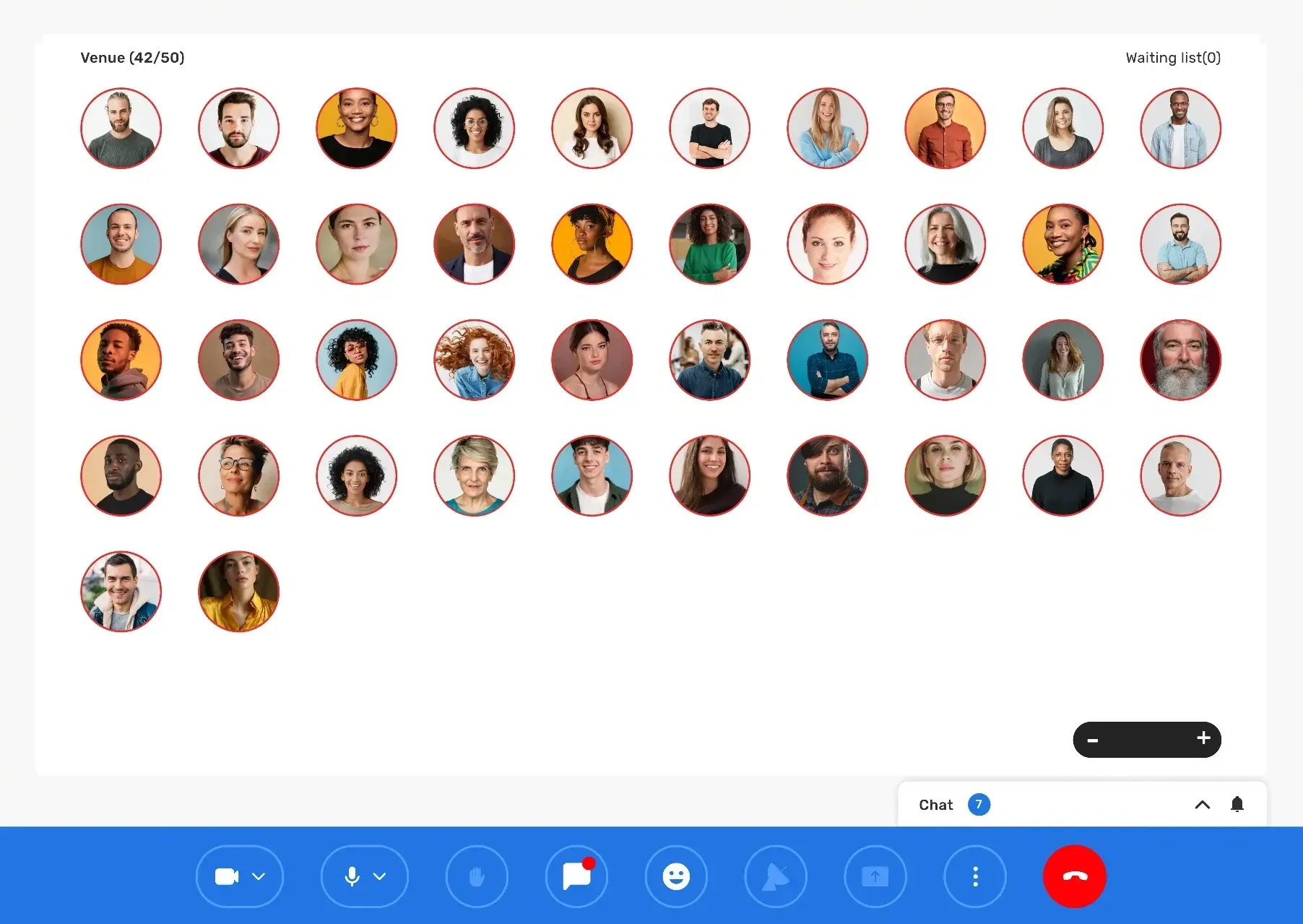 Everyone in one room: a walkthrough of the product